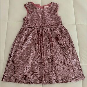Pink Sequence Dress for Girls Size 5 - Nickie Lew